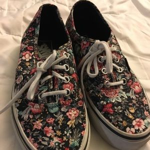 Floral Vans